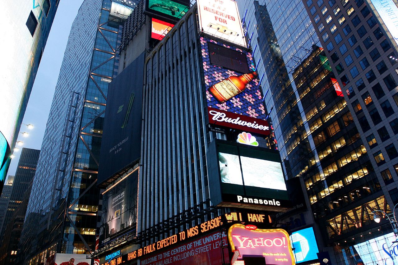 Times Square in New York City