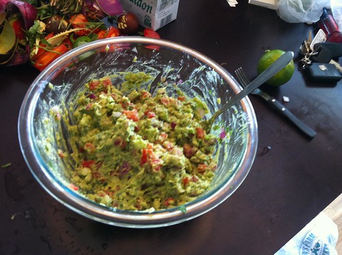 Mash guacamole