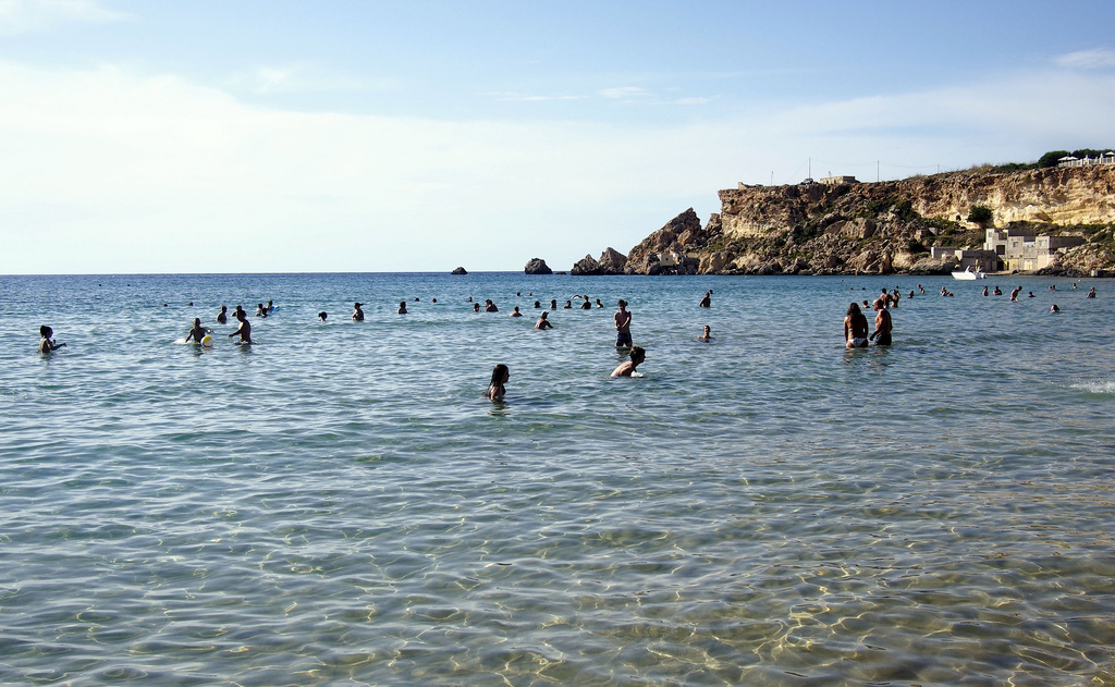 Beach in Malta