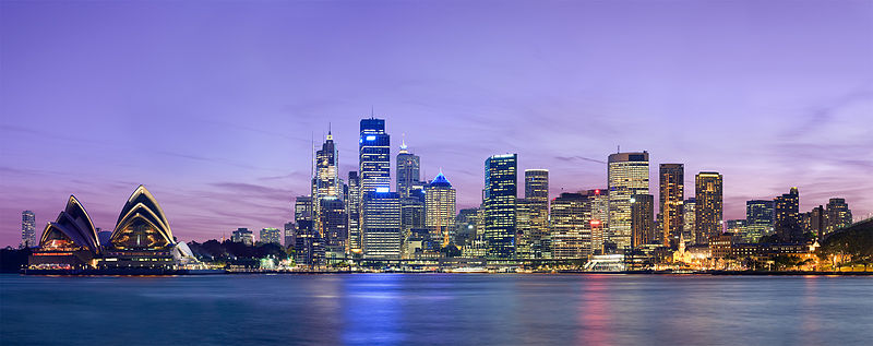 Sydney, Australia.  Photo from Wikipedia.