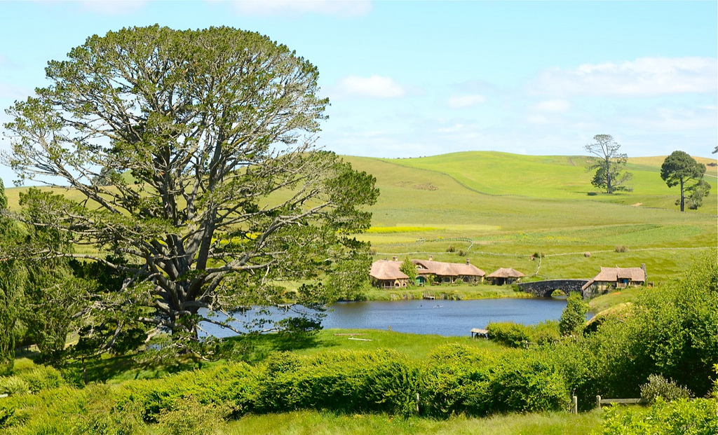 Hobbiton in Matamata, New Zealand