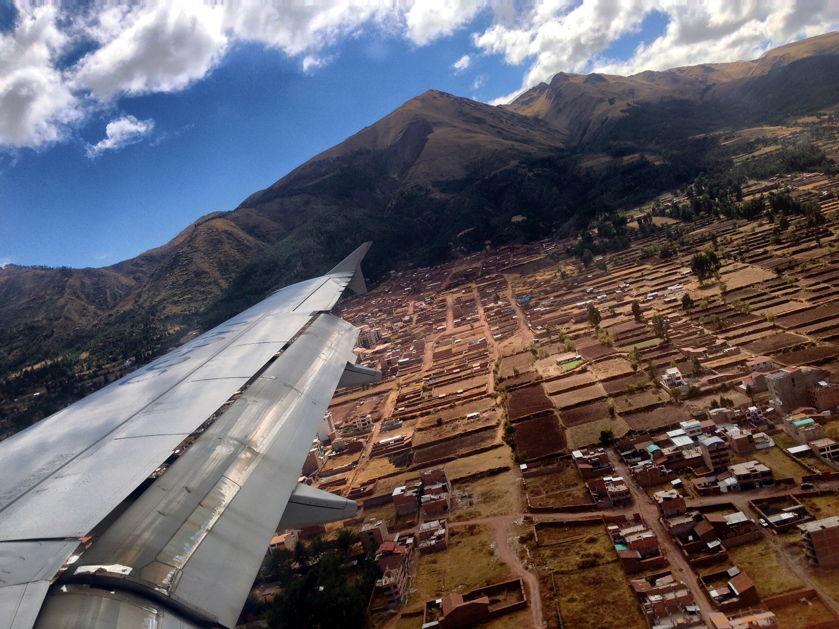 Final Approach into Cuzco