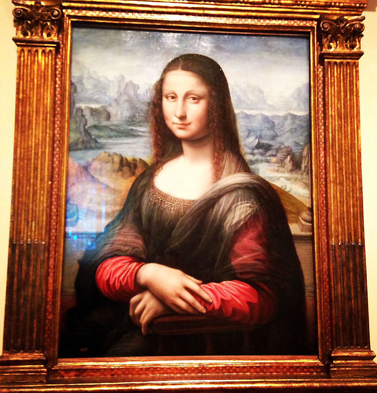 The Mona Lisa's Twin Sister, shown here in the Museo del Prado in Madrid