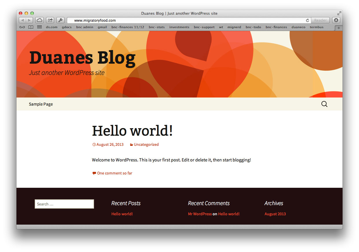 WordPress Website Ready