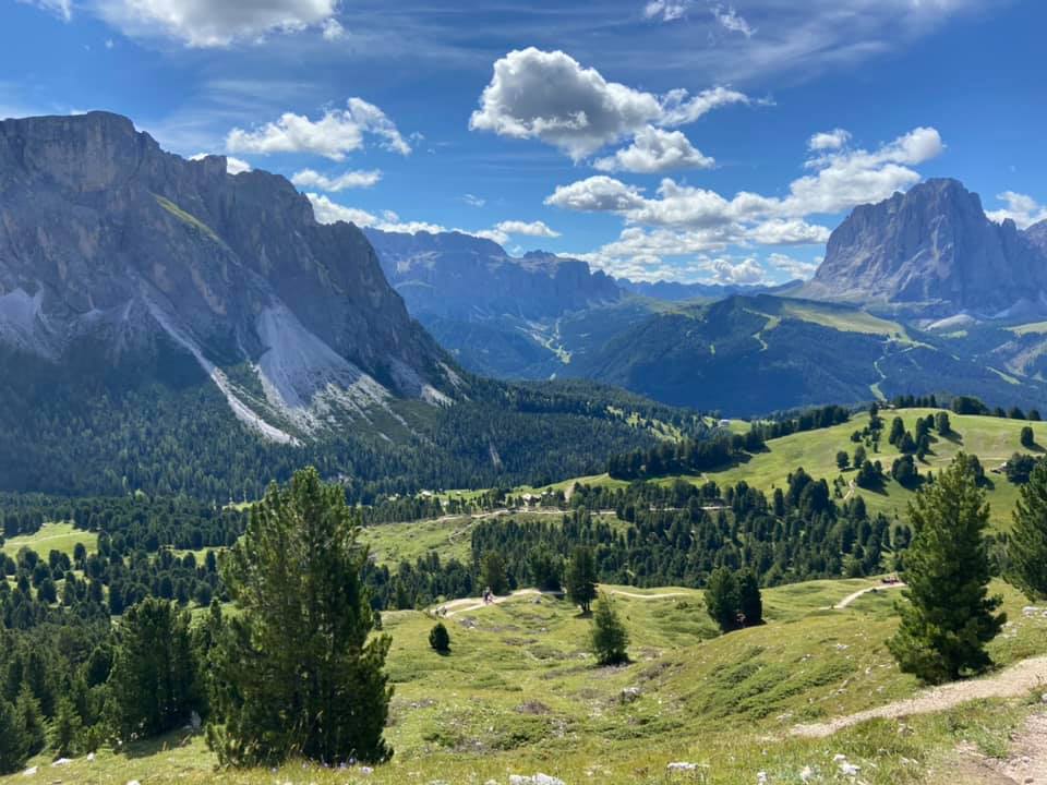 Hiking in the Dolomites