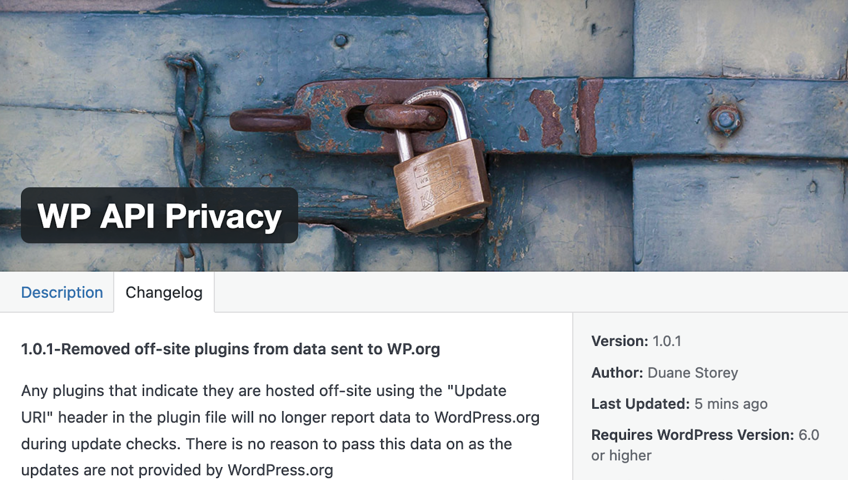 WordPress Privacy Plugin