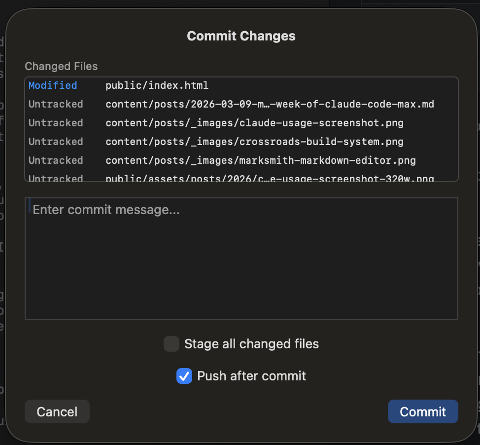 Marksmith Git Manager